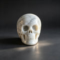 Crysthall Howlite Skull - Calming Crystal for Clarity