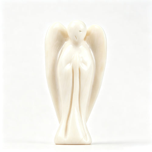 Crysthall Angolan Quartz Angel — Master Healer Crystal for Your Second Home