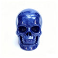 Crysthall Natural Blue Chalcedony Skull — Calm & Harmony Crystal