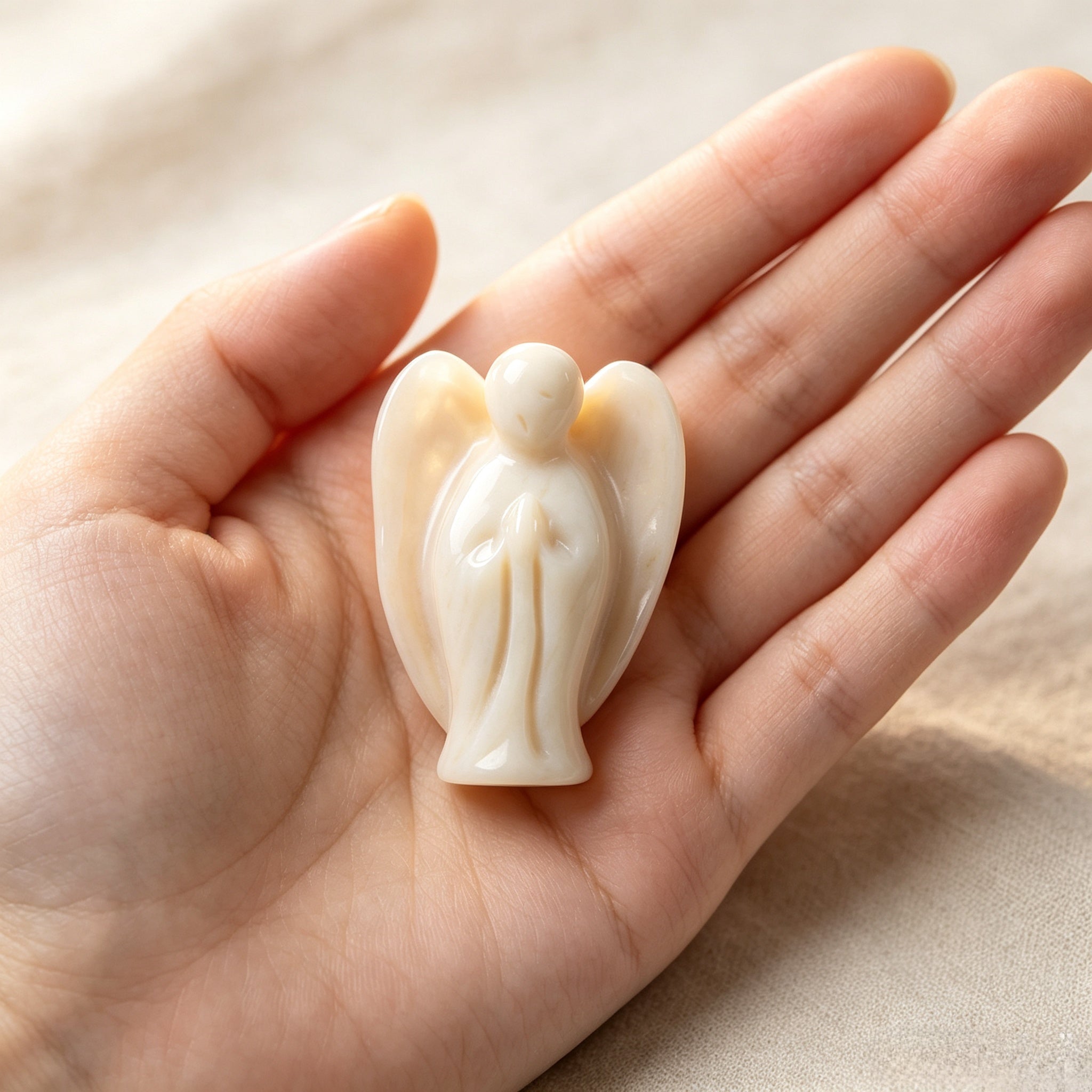 Crysthall Angolan Quartz Angel — Master Healer Crystal for Your Second Home