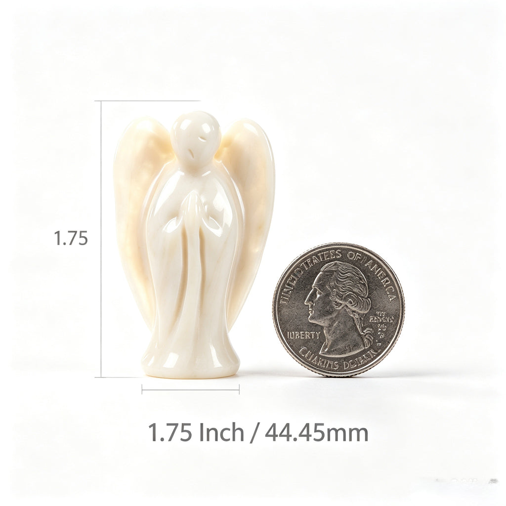 Crysthall Angolan Quartz Angel — Master Healer Crystal for Your Second Home